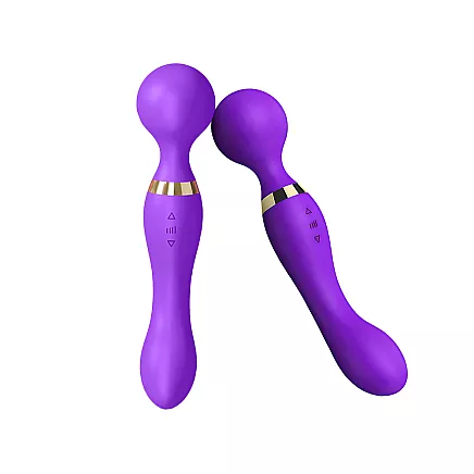 Electric handheld vibrating body massager for deep muscle relaxation