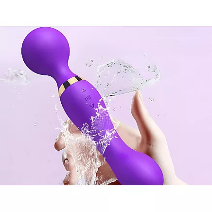 Electric handheld vibrating body massager for deep muscle relaxation