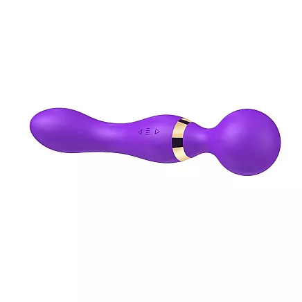Electric handheld vibrating body massager for deep muscle relaxation