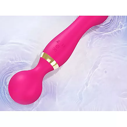 Electric handheld vibrating body massager for deep muscle relaxation