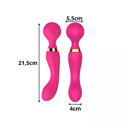 Electric handheld vibrating body massager for deep muscle relaxation