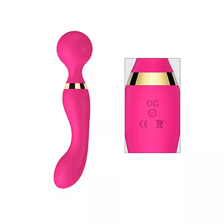 Electric handheld vibrating body massager for deep muscle relaxation