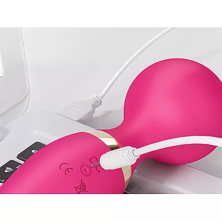 Electric handheld vibrating body massager for deep muscle relaxation