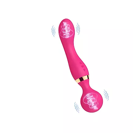 Electric handheld vibrating body massager for deep muscle relaxation
