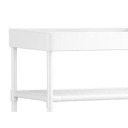 5-level shoe rack shoe stand metal cabinet organiser with shelf