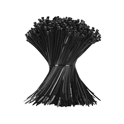 Cable ties 2.5x100mm 100 pcs black cable tie