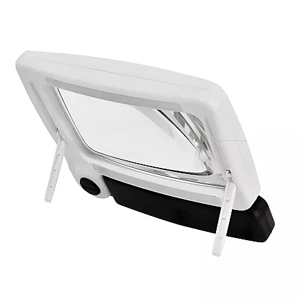 Складная лупа led16 с увеличительным стеклом для чтения, 3,5-кратное увеличение, настольная, с подсветкой