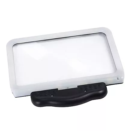 Портативная лупа с led-подсветкой для чтения, 2,5-кратное увеличение, 3 режима работы, usb
