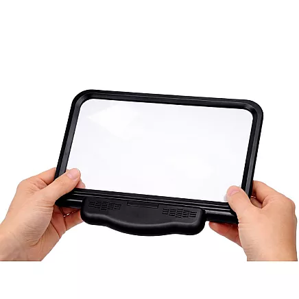 Портативная лупа с led-подсветкой для чтения, 2,5-кратное увеличение, 3 режима работы, usb