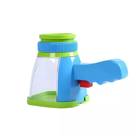 Лупа для наблюдения за насекомыми, увеличительное стекло, контейнер, фигурка