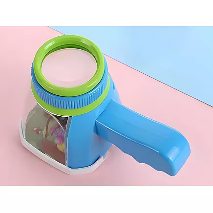 Лупа для наблюдения за насекомыми, увеличительное стекло, контейнер, фигурка