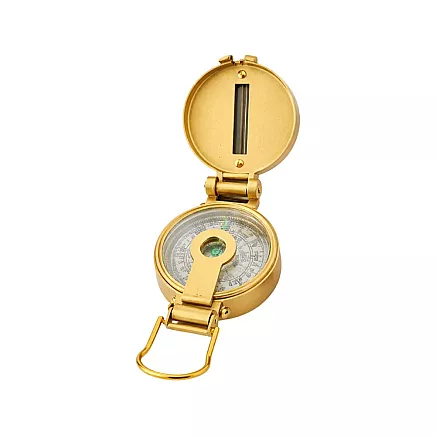 Складной туристический компас для выживания, военный, металлический, классический