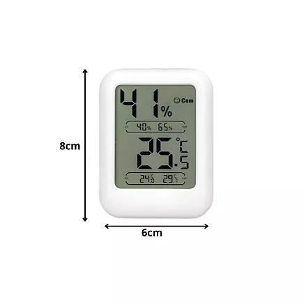 Digital lcd thermometer and hygrometer – temperature and humidity measurement for the home
