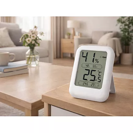 Digital lcd thermometer and hygrometer – temperature and humidity measurement for the home