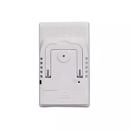 Ciparu termometrs un higrometrs ar in/out zondi un lcd displeju – temperatūra un mitrumu