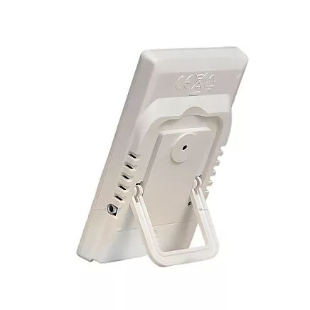 Ciparu termometrs un higrometrs ar in/out zondi un lcd displeju – temperatūra un mitrumu