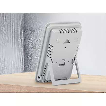 Laika apstākļu stacijas lcd termometrs, higrometrs, magnēts, bezvadu