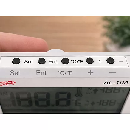 Laika apstākļu stacijas lcd termometrs, higrometrs, magnēts, istabas termometrs zew