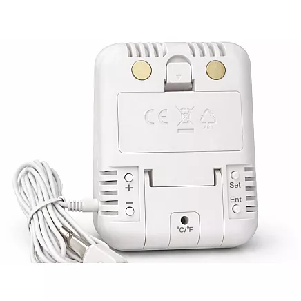 Laika apstākļu stacijas lcd termometrs, higrometrs, magnēts, istabas termometrs zew