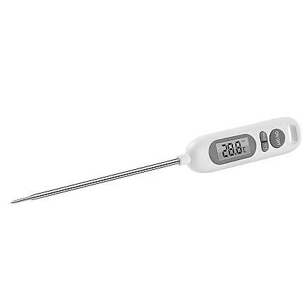 Sonda digital kitchen thermometer for meat and roasting – lcd skewer, waterproof