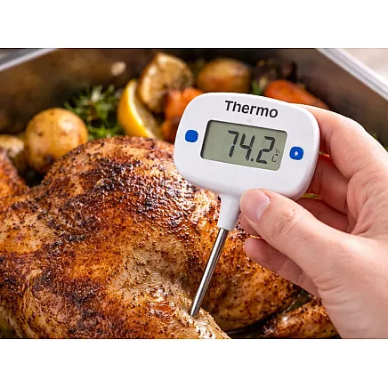 Цифровой кухонный термометр с жиром для мяса, приготовления и запечения