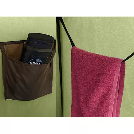 Туристическая палатка с душем, гардеробой и туалетом — складная палатка для кемпинга и пляжа