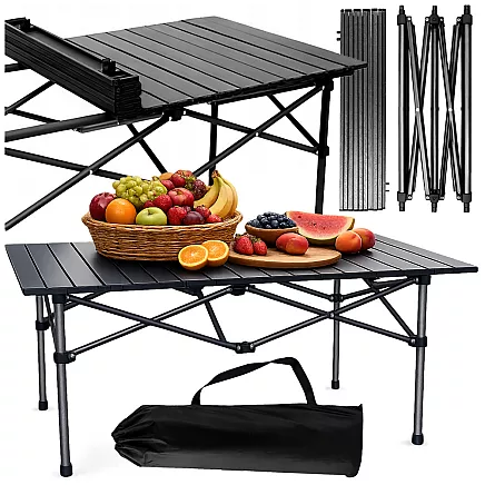 Складной туристический рыболовный столик для балкона, кемпинга и террасы, 95 x 55