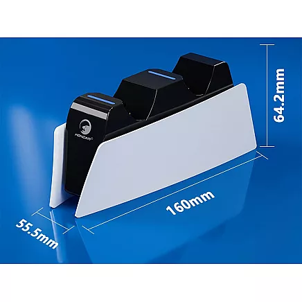 Зарядная станция для контроллеров ps5 с двумя слотами