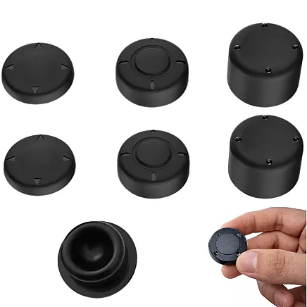 Накладки из резины для контроллеров joy-con nintendo switch (2 аналоговых джойстика), защитные накладки, 6 шт.