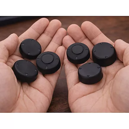 Накладки из резины для контроллеров joy-con nintendo switch (2 аналоговых джойстика), защитные накладки, 6 шт.