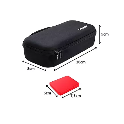 Чехол для консоли nintendo switch 2, защитный чехол, сумка с ручкой, черный