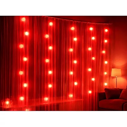 USB RGB LED COLOURED LIGHTS, APP, REMOTE CONTROL, DECORATIVE CHRISTMAS BALLS