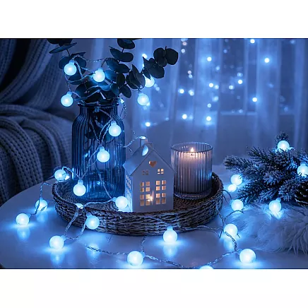 USB RGB LED COLOURED LIGHTS, APP, REMOTE CONTROL, DECORATIVE CHRISTMAS BALLS