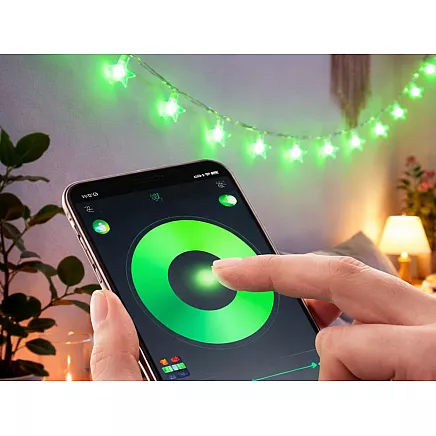 USB RGB LED STAR LIGHTS WITH APP AND REMOTE CONTROL – COLOURFUL DECORATIVE CHRISTMAS LIGHTS