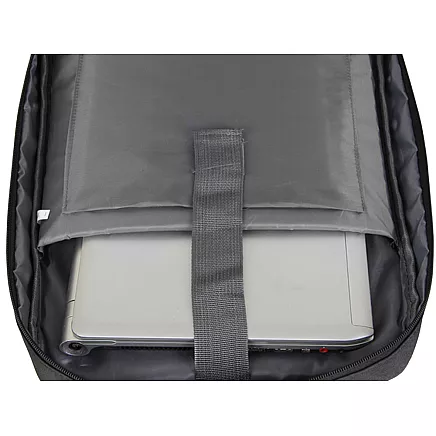 LARGE, STURDY, ANTI-THEFT BUSINESS BACKPACK WITH COMPUTER COMPARTMENT AND COMBINATION LOCK