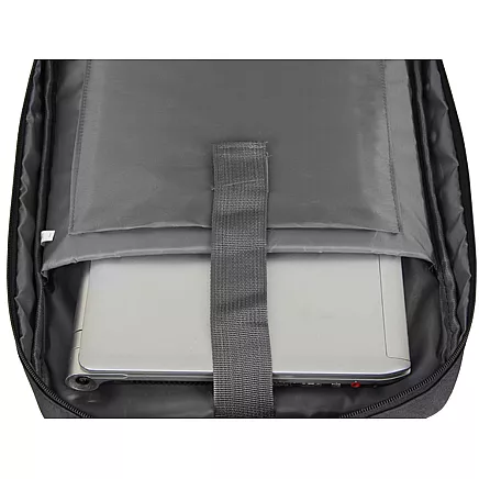 LARGE, STURDY, ANTI-THEFT BUSINESS BACKPACK WITH COMPUTER COMPARTMENT AND COMBINATION LOCK