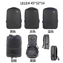 BLACK BACKPACK 1818 (60)