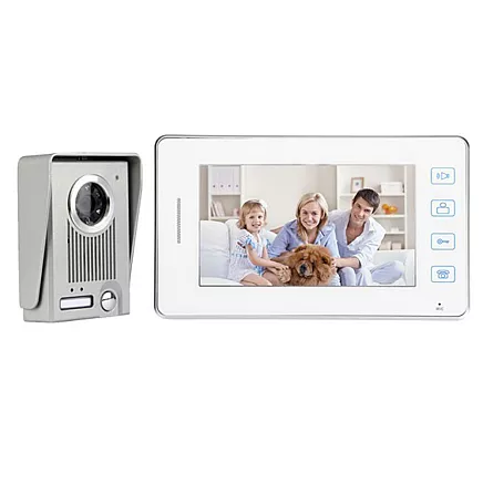 VIDEO DOORPHONE VIDEO DOORPHONE FOR GATE LCD DOORPHONE GATE WIRED