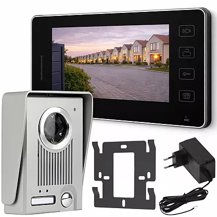 VIDEO DOORPHONE VIDEO DOORPHONE FOR GATE LCD DOORPHONE GATE WIRED