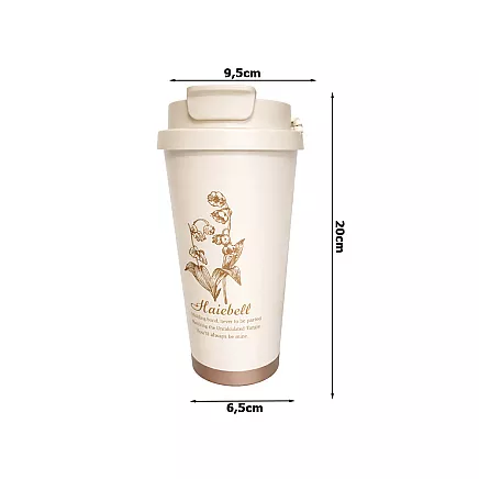 Термос 530 мл соломка с ручкой стальный термос для холодных и горячих напитков