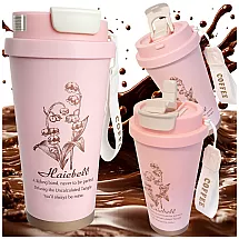 Термос 530 мл соломка с ручкой стальный термос для холодных и горячих напитков