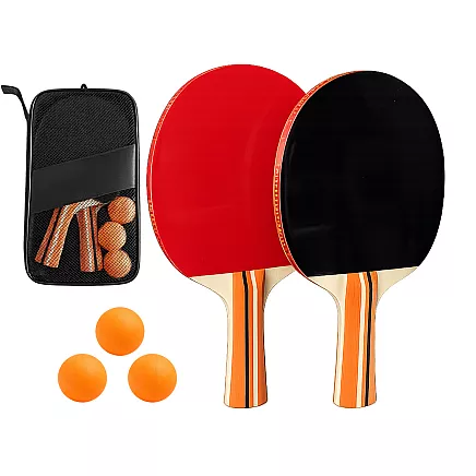 2x ракетки для пинг-понга настольного тенниса мячи чехол чехол