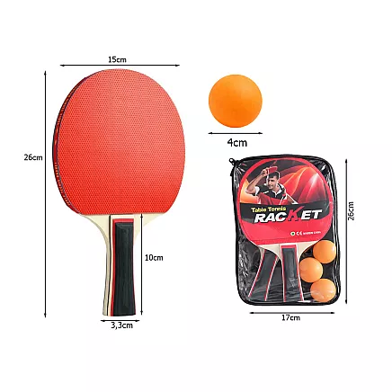 2x ракетки для пинг-понга настольного тенниса мячи чехол чехол