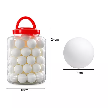 Мячи для настольного тенниса мячи для пинг-понга 60 шт. Белые тренировочные