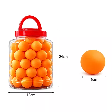 Мячи для настольного тенниса мячи для пинг-понга 60 шт. Оранжевые