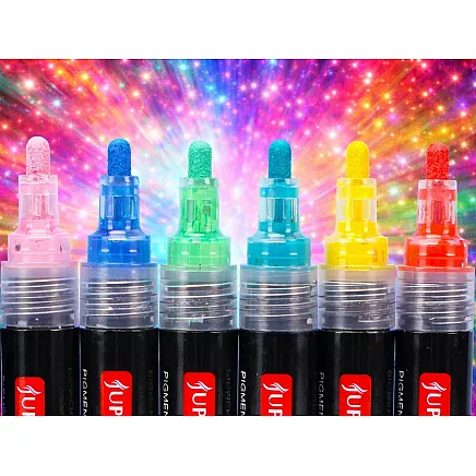 Acrylic markers set of 24 waterproof flamastry markers with ink