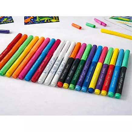 Magical colour-changing markers, 25 pieces set of creative markers for children