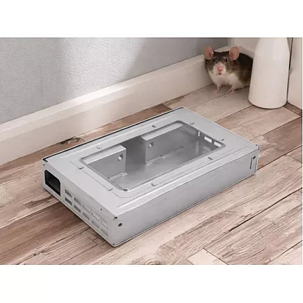 Мышоловка для мышей и крыс гуманная металлическая ловушка для грызунов