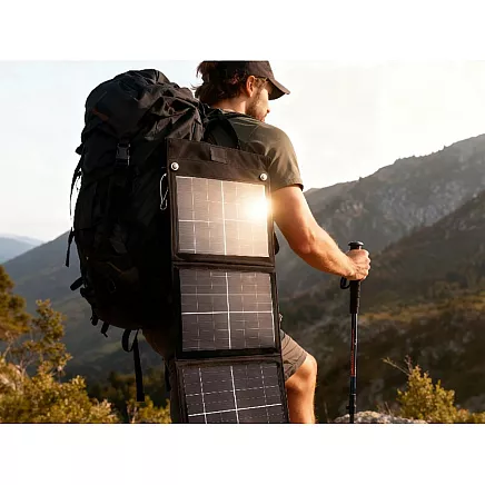 Переносная солнечная панель 20 вт, складная матка, солнечное устройство для зарядки usb
