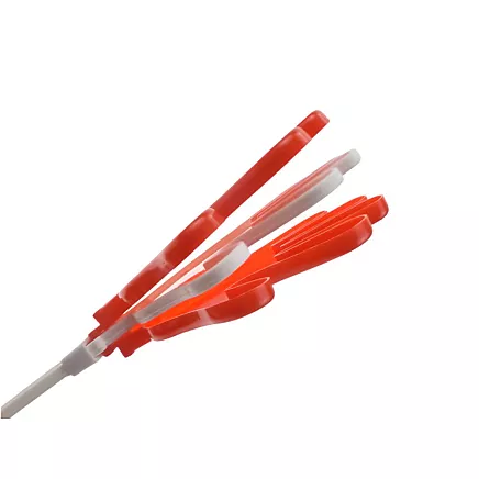 Болельческая палка, хлопка, пальчатка, стуканка для матча, стадион, мероприятие, бело-красная